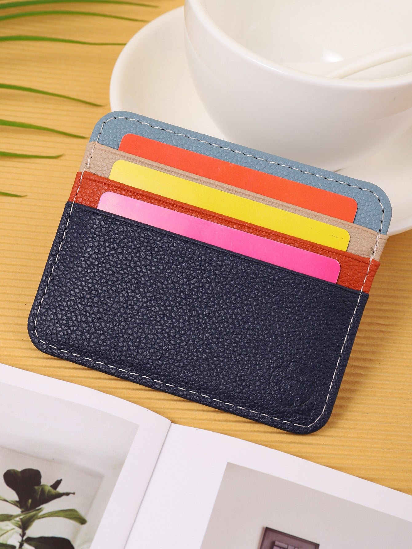 Fashion Minimalist Creative Ultra-thin Color Matching Card Holder