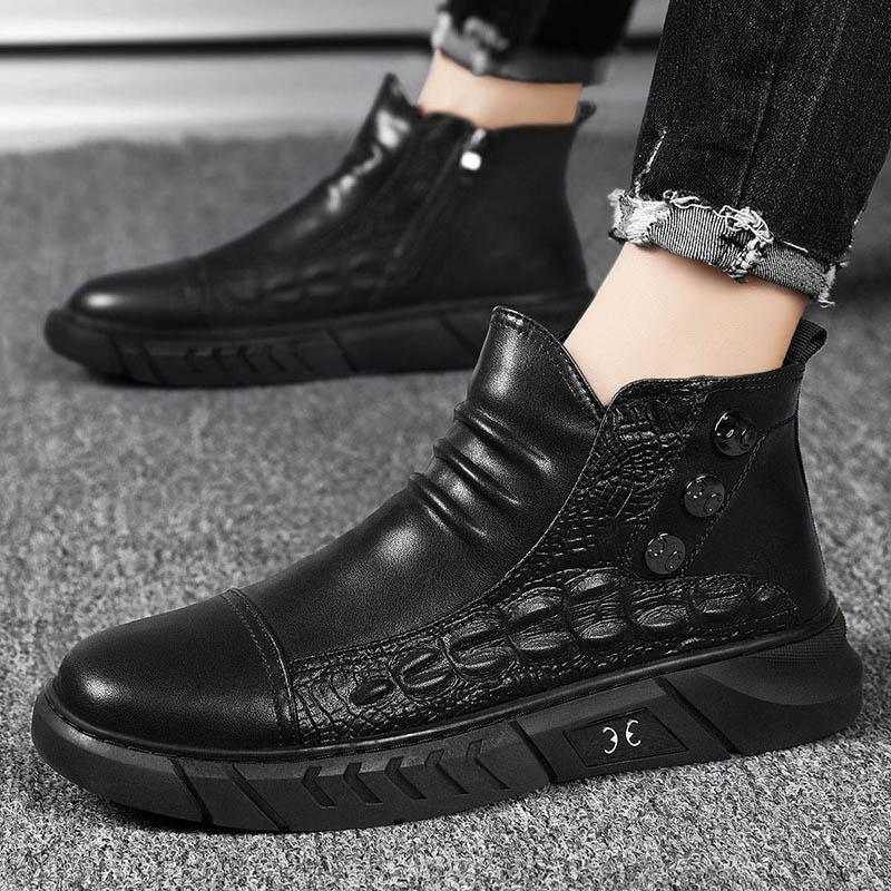 Men's New British Casual High-top Martin Boots