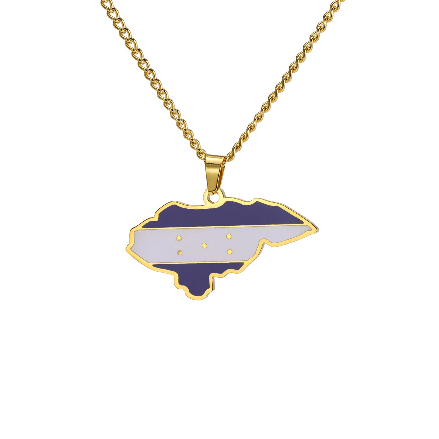 Women's Creative All-match Map Pendant Necklace