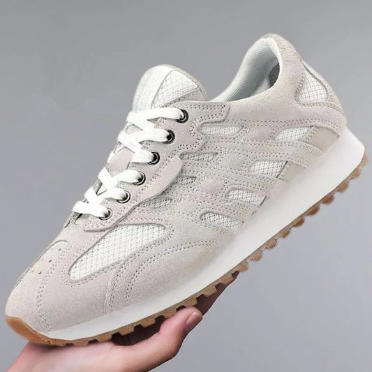 New Spring Summer Men's Shoes Breathable Mesh Fashion Casual All-matching Cortez