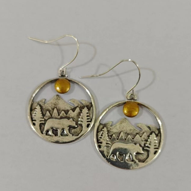Women's Fashion Personality And Creativity Vintage Earrings