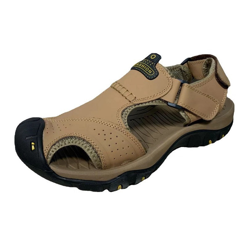 Summer Closed Toe Casual Beach Shoes Men