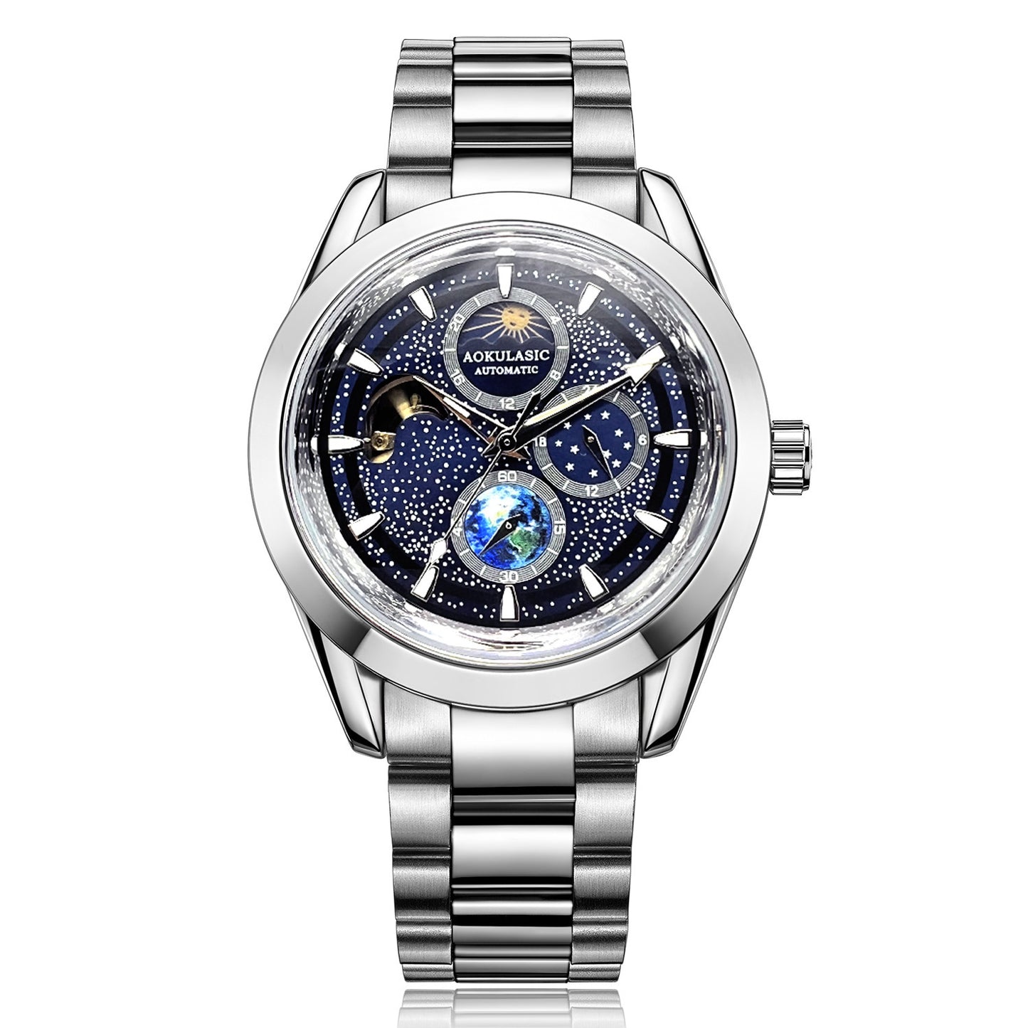 Full Luminous Multifunctional Mechanical Watch For Men