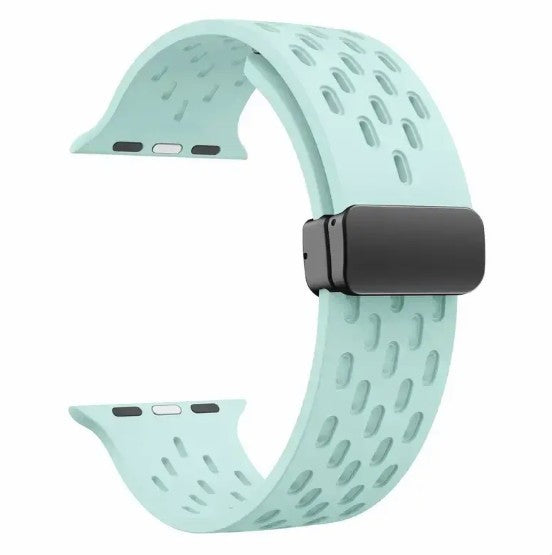 Magnetic Folding Buckle Silicone Strap