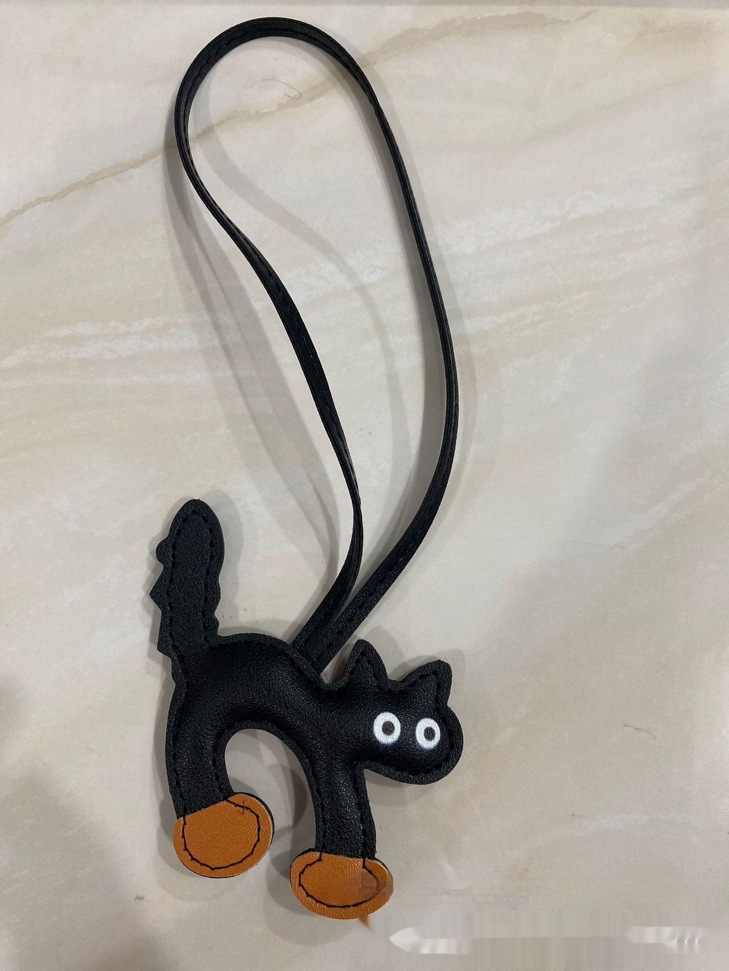 Mini CAT Leather Bag Pendant
