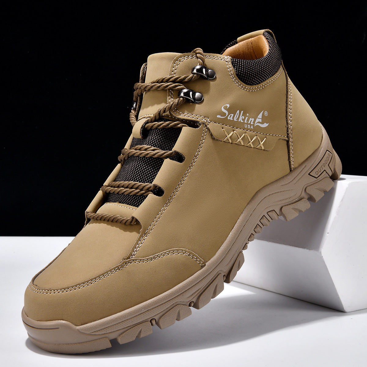 Mid-calf Vintage Men's Outdoor Casual Shoes