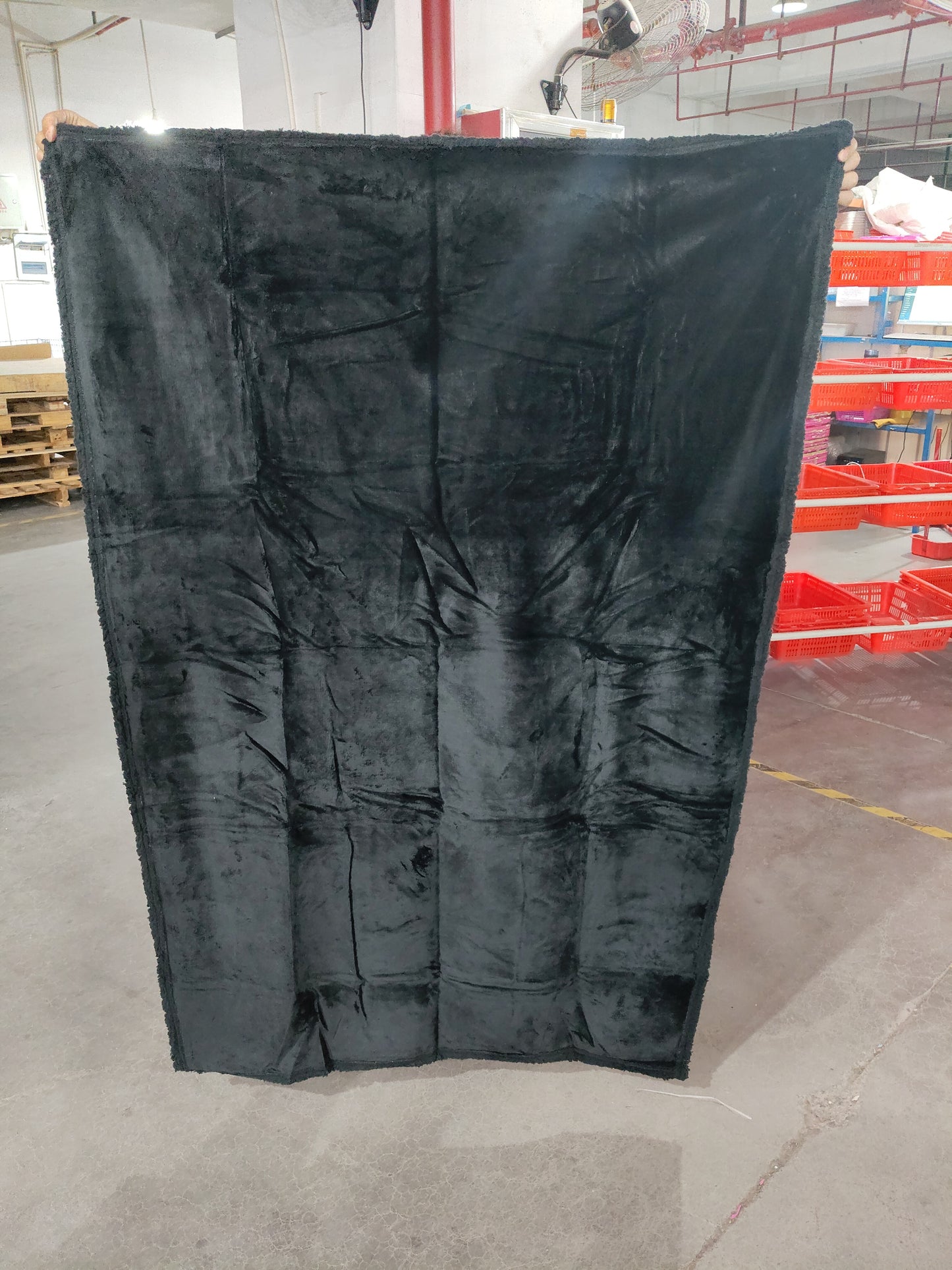 Flannel Cotton Wool Sherpa Thick Pet Blanket Dog Kennel