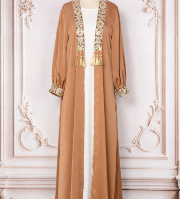 Women's Cardigan Two-piece Set Tassel Pendant Robe