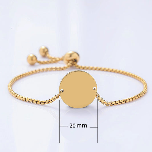 Professional Personalized Laser Engraved Bracelet