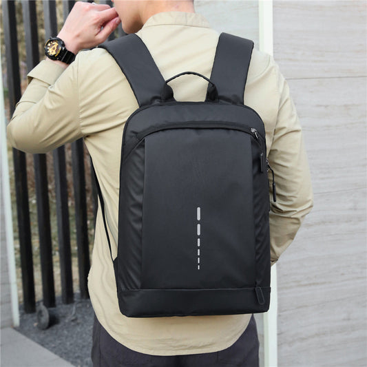 Men's Casual Multifunctional Lightweight Oxford Cloth Backpack