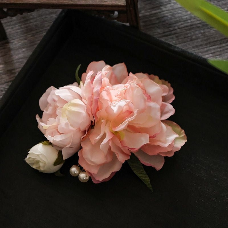 Hanfu Hat Bamboo Hat Tassel Crystal Curtain Chivalrous Woman Bamboo Hat Veil