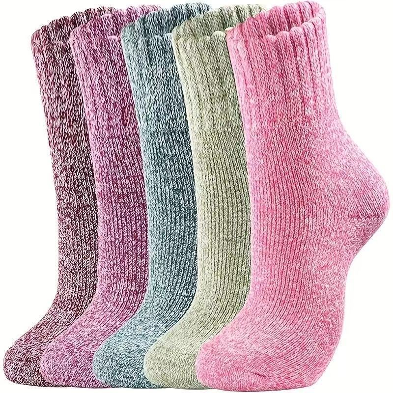 Women's Thickened Thermal Middle Tube Wool Socks