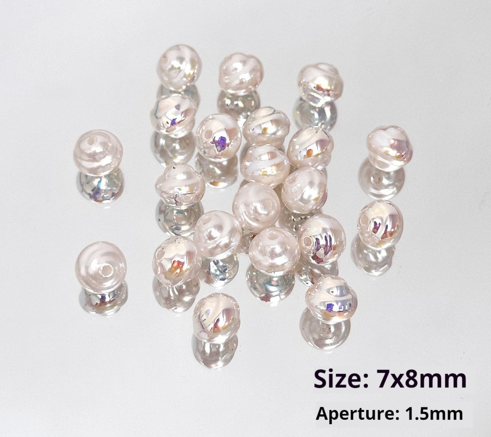 Irregular Baroque Girl Color Irregular Loose Pearl Beads