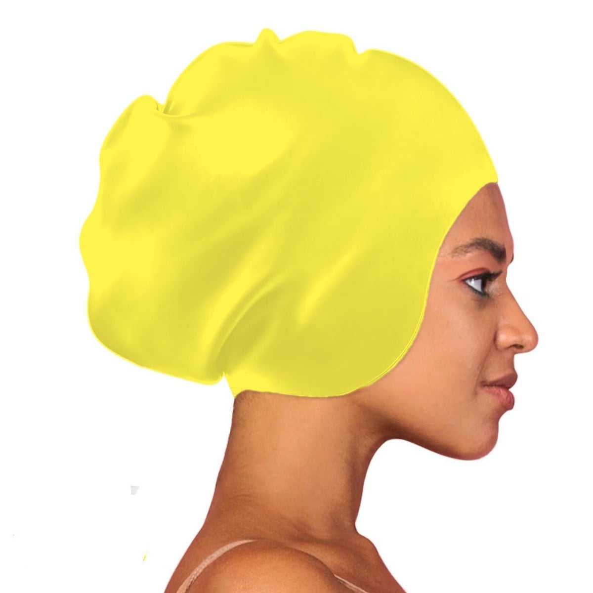 Silicone Swimming Cap Adult Hair Care Women's Oversized