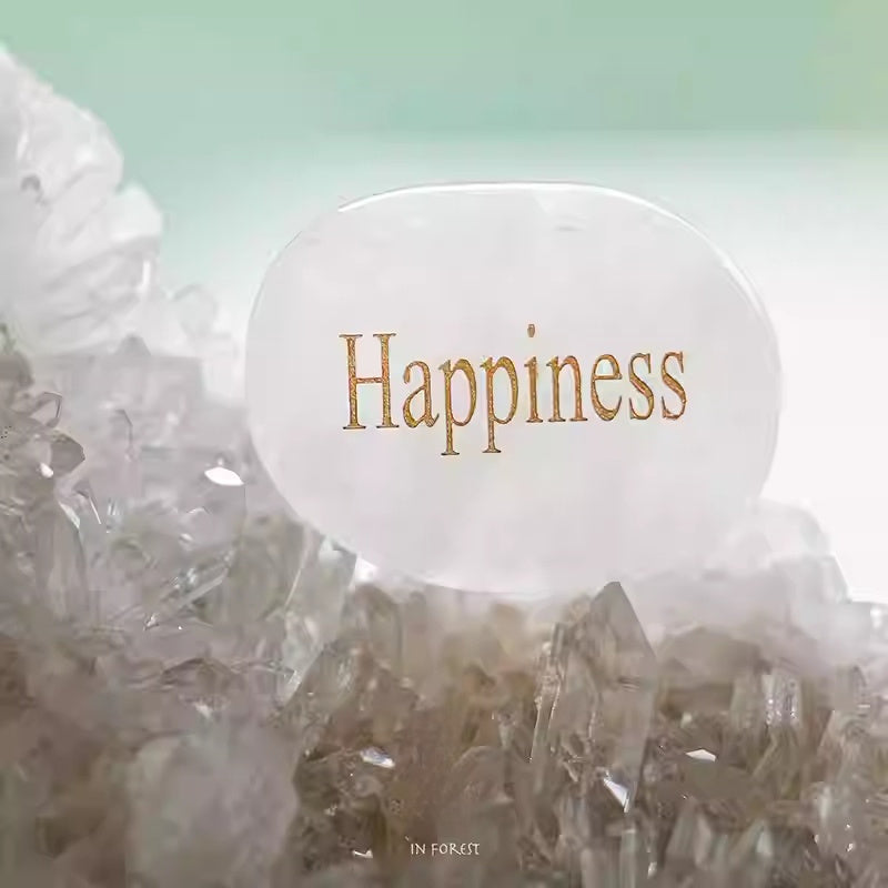 Natural Palm Stone Mineral Power Stone Crystal Agate