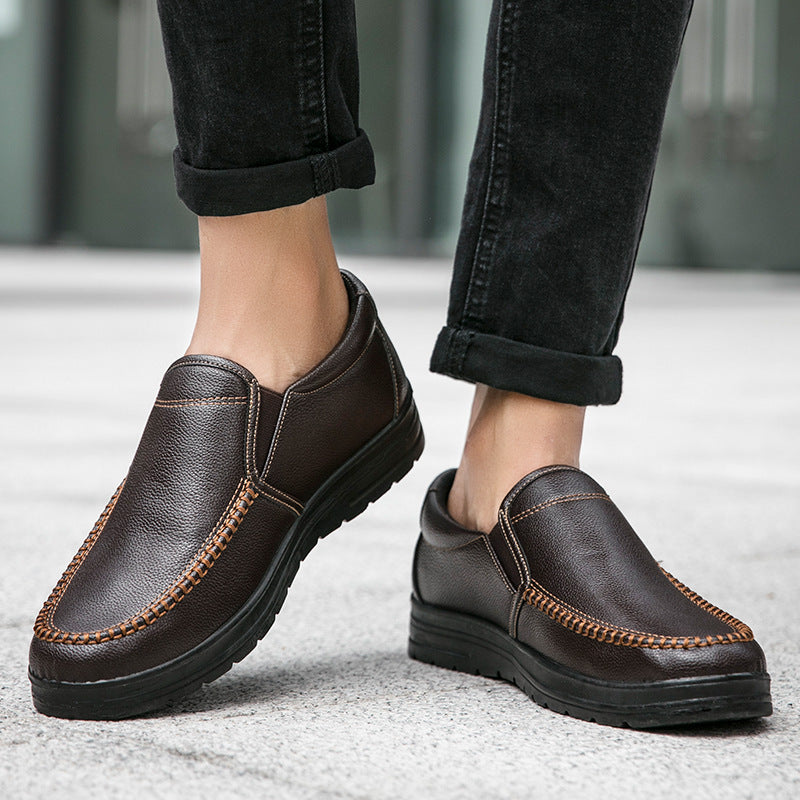 Stylish And Lightweight Business Casual Men's Shoes