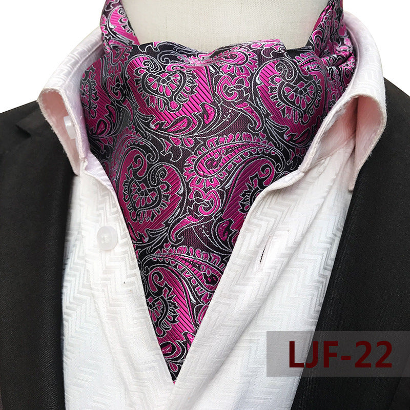 Men's Scarf Jacquard Polyester British