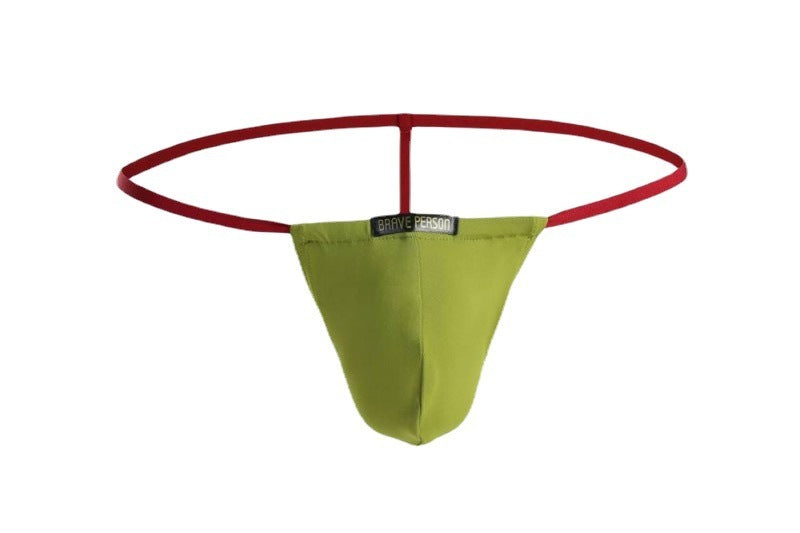 Ice Silk Half Sheath Single T-back Men