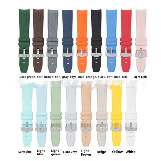 Liquid Silicone Curved Strap Watch Accessories