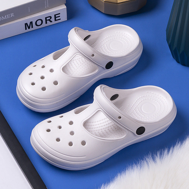 Women's Versatile EVA Non-slip Platform Slippers