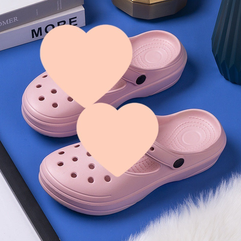 Women's Versatile EVA Non-slip Platform Slippers