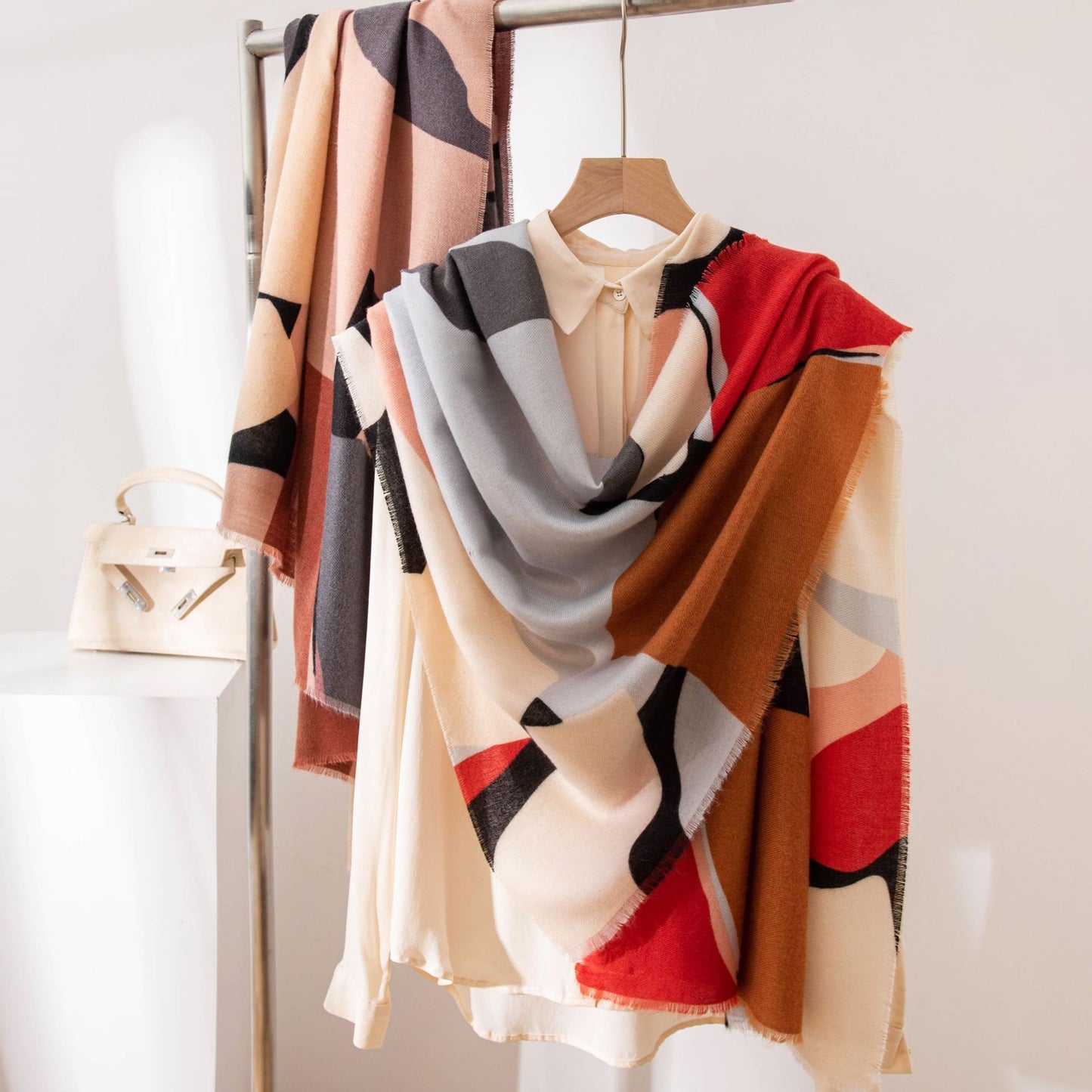 Cashmere Scarf Women's All-match Atmosphere High Sense