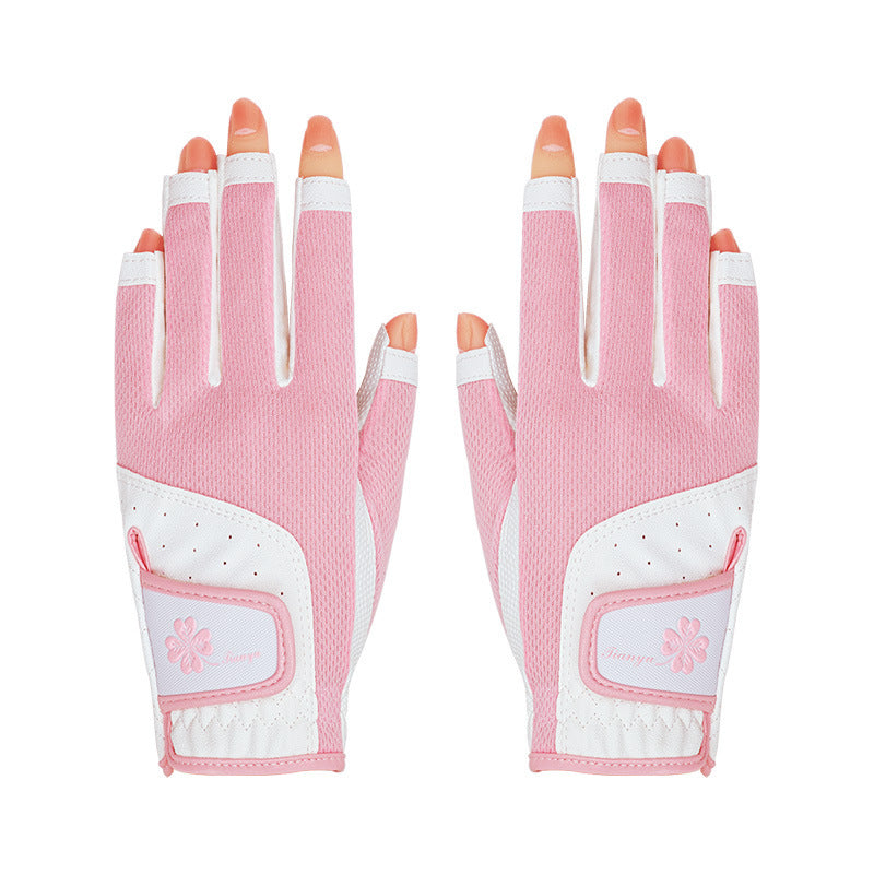 Breathable Non-slip Women's Golf Gloves