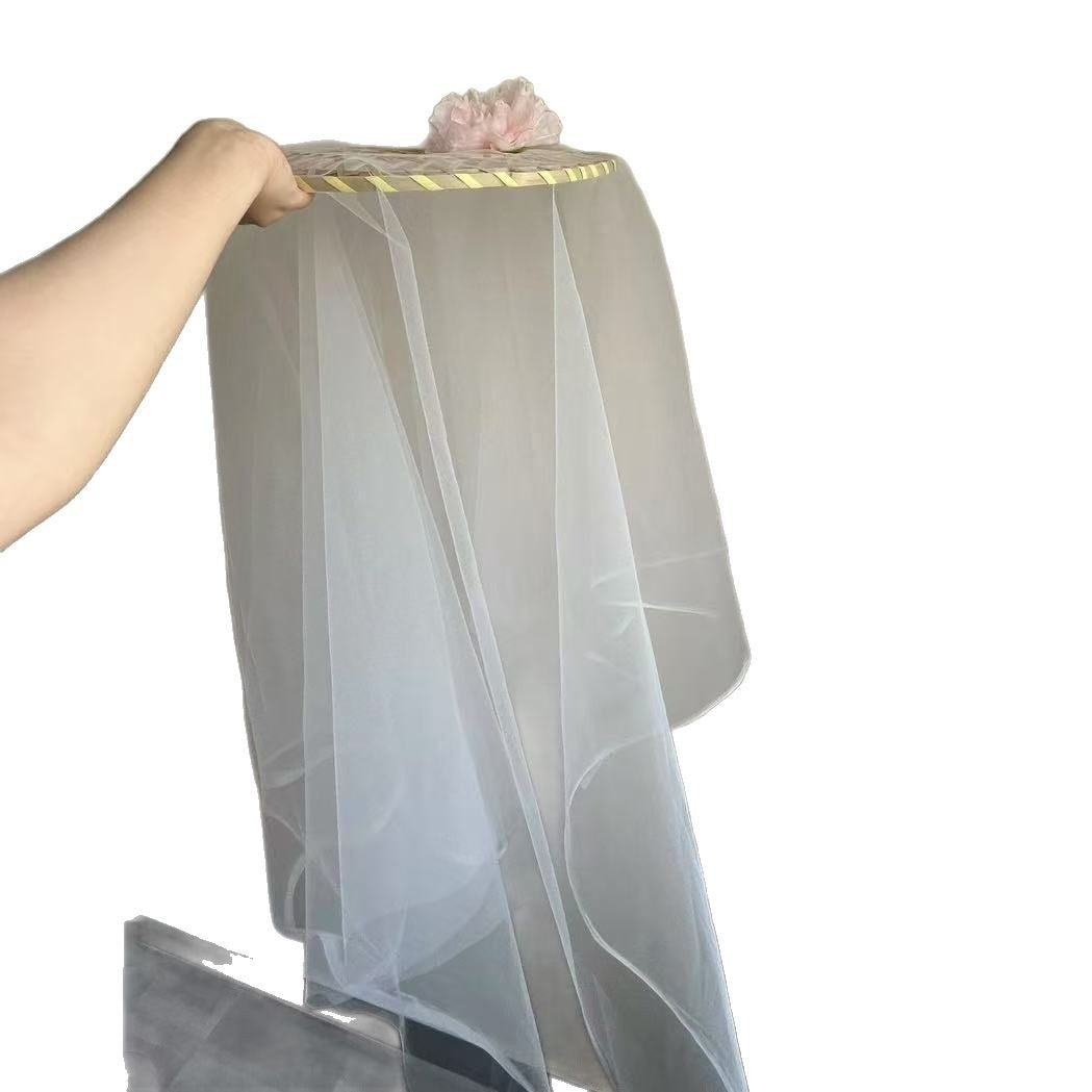 Hanfu Hat Bamboo Hat Tassel Crystal Curtain Chivalrous Woman Bamboo Hat Veil