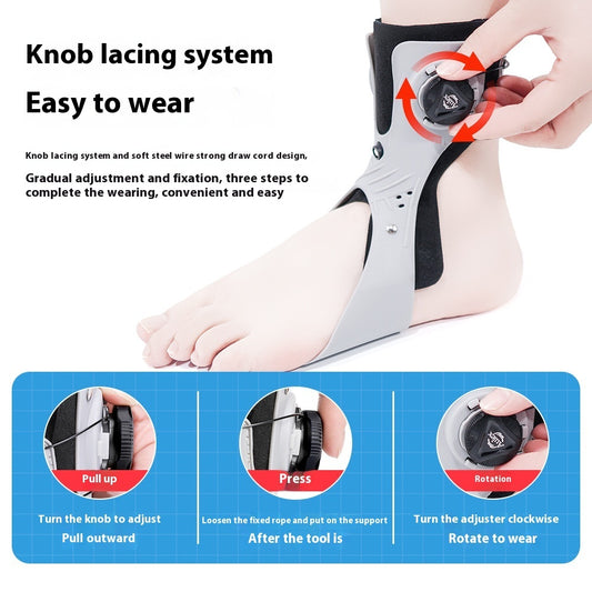 Airbag Button Ankle Support Training Rehabilitation Ankle Fixation Brace Correction Protective Gear
