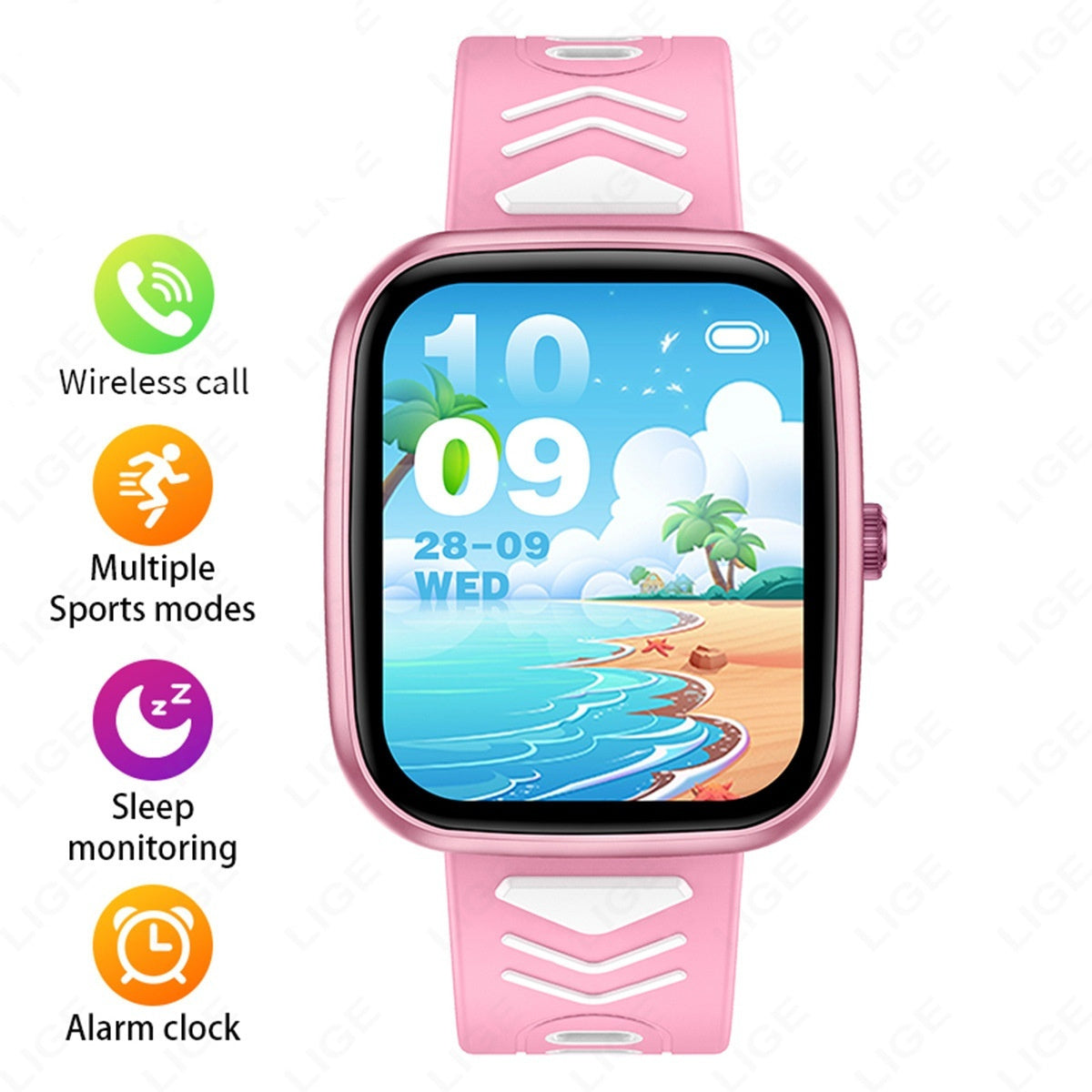 Bluetooth Calling Sleep Detection Multi-functional Smart Children's Watch For Students And Teenagers