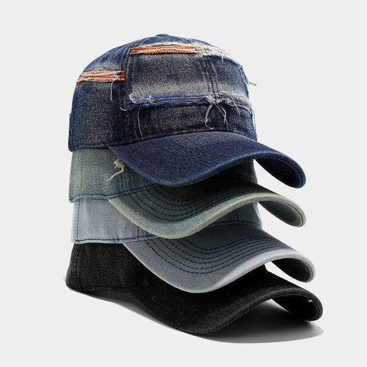 Heavy Industry Washed Denim Baseball Cap