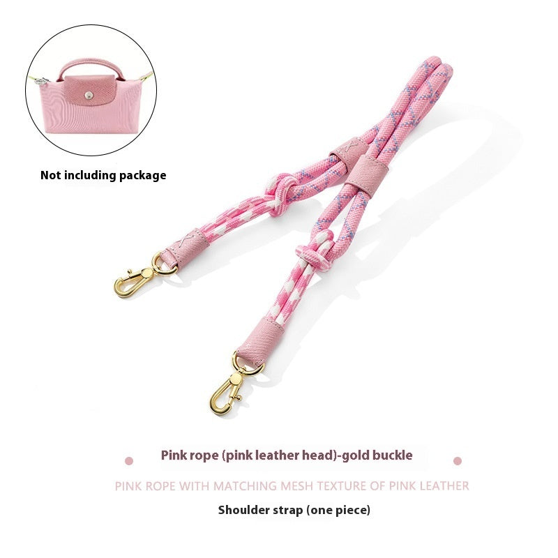 Punch-free Modification Accessories Braided Rope Shoulder Strap Crossbody Strap