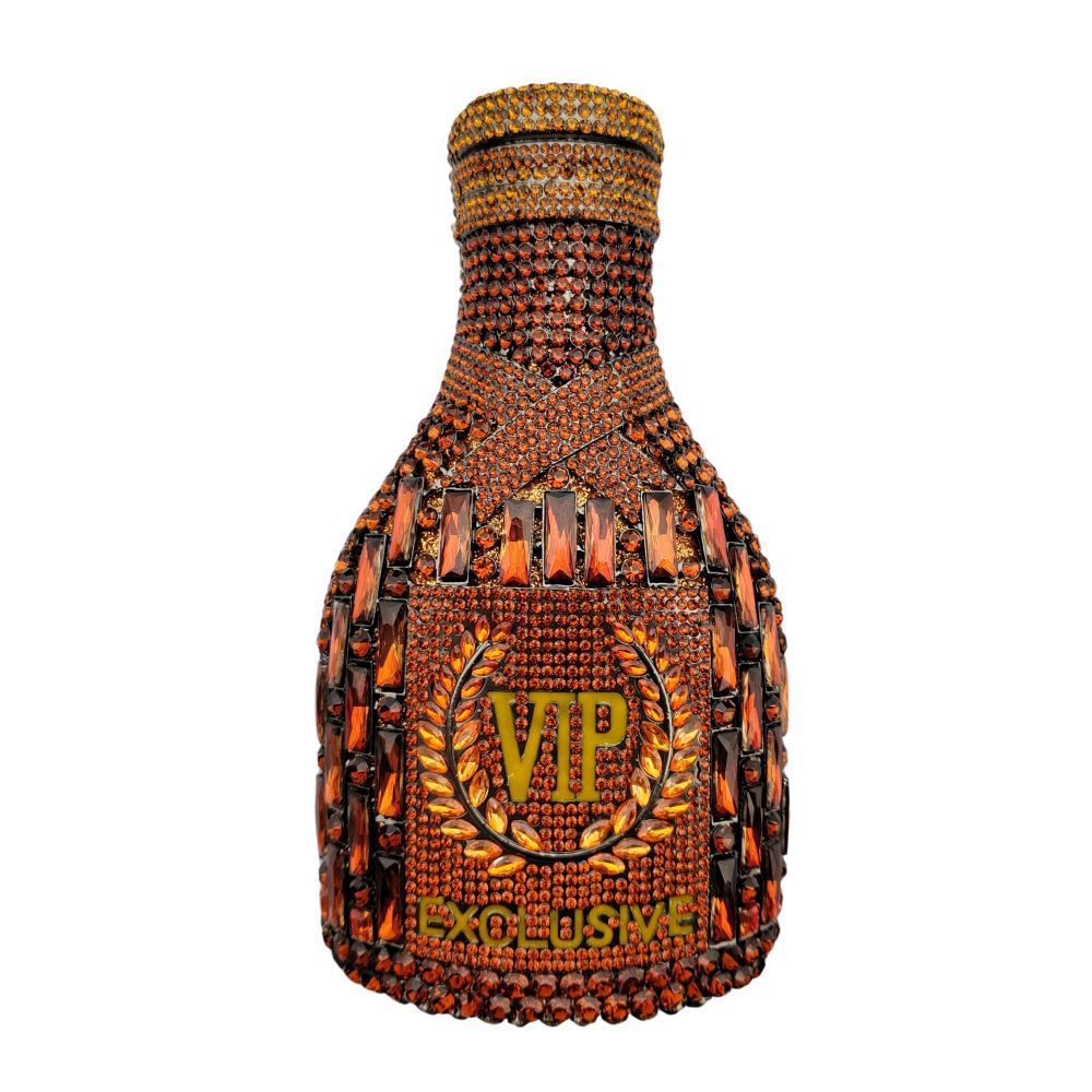 Champagne Bottle Diamond Hand Holding Dinner Bag