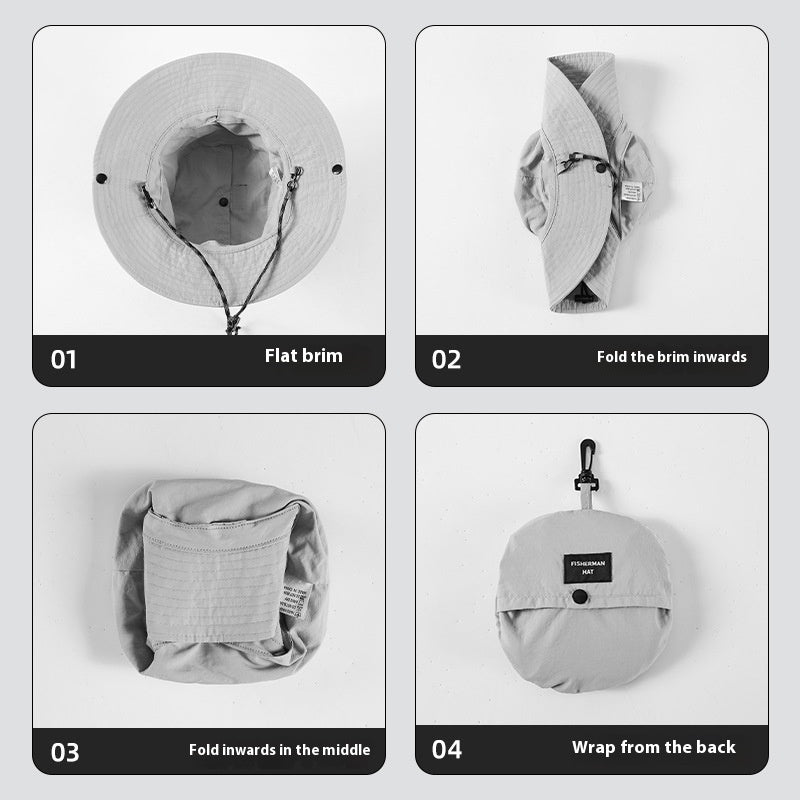 Summer Sun-proof UV-resistant Breathable And Wearable Water-repellent Hat