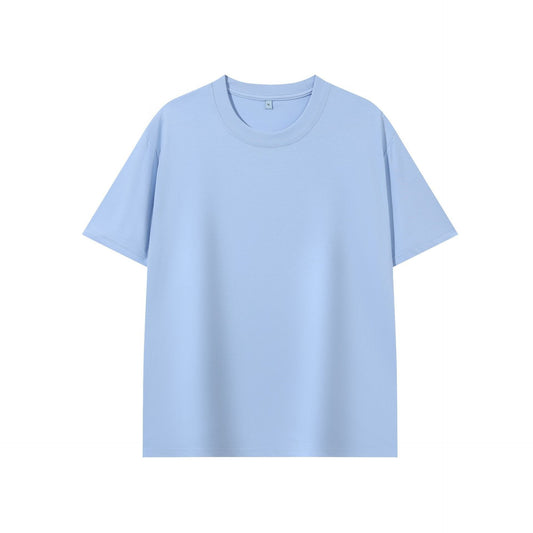 Solid Color 230g Solona Cool Antibacterial Shoulder Short Sleeve