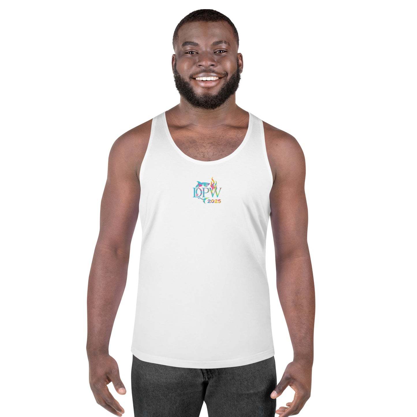 Summer Solid Color Printing Pattern Vest For Men