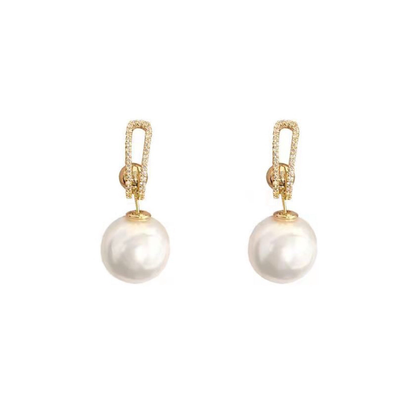 Multiple Ways To Wear Pearl Earrings Eardrops Women's Exquisite