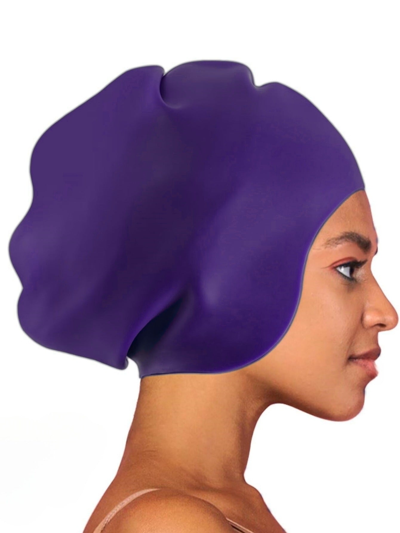 Silicone Swimming Cap Adult Hair Care Women's Oversized