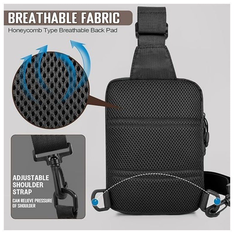 Mini Tactical Riding Sports Cross Body Shoulder Chest Bag