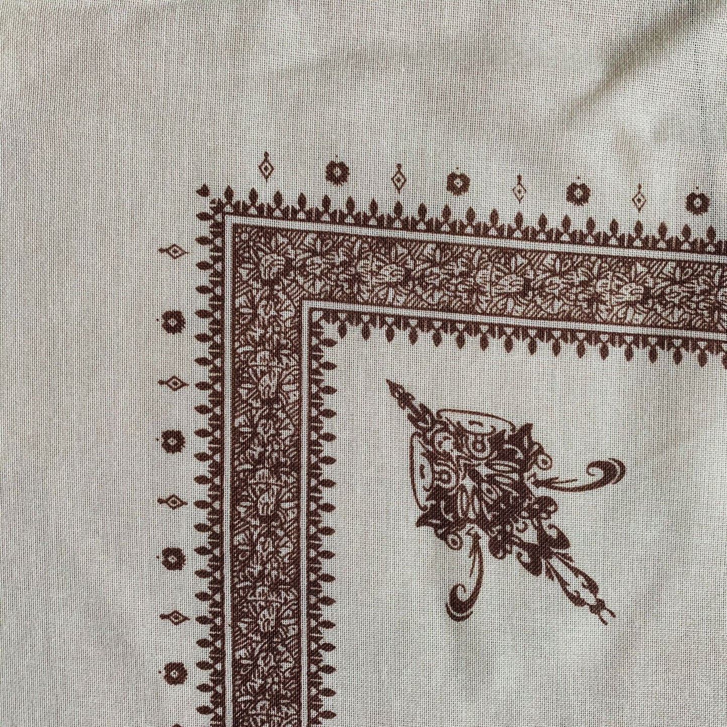 Printed Square Scarf Men's Scarf