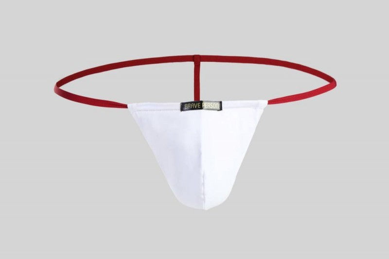 Ice Silk Half Sheath Single T-back Men