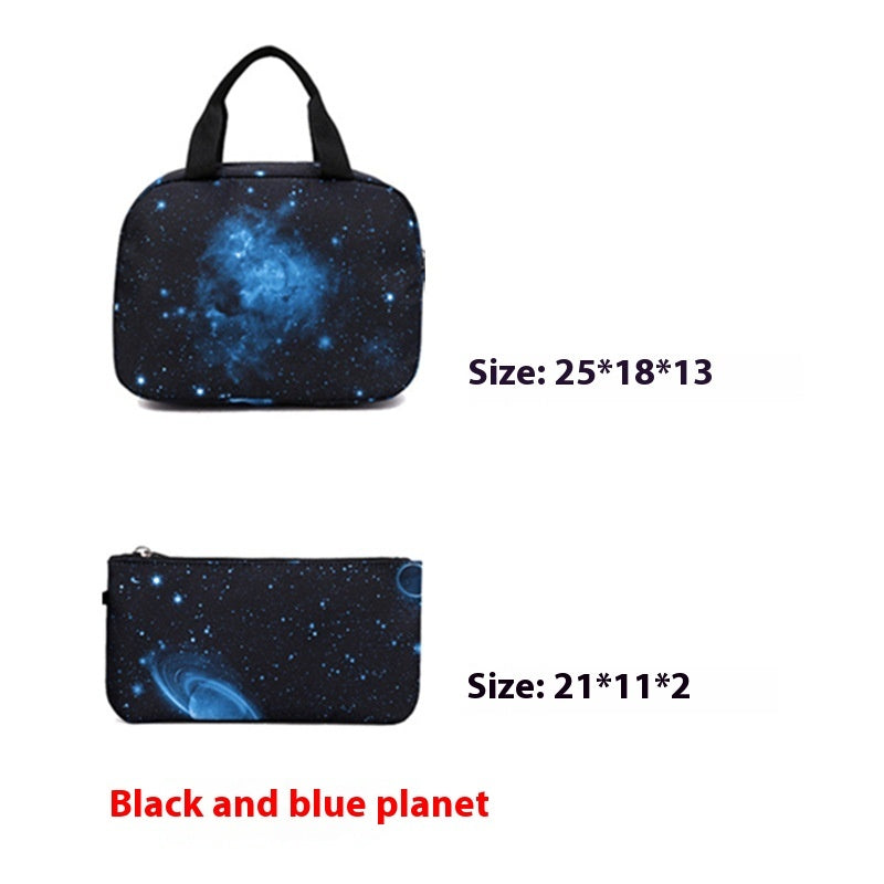 Schoolbag Climbing Stairs Large Capacity Fashion Multi-layer Breathable Backpack