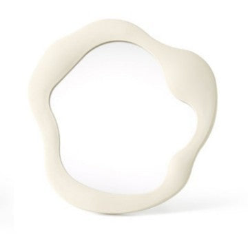 Simple Special-shaped Living Room Cosmetic Mirror Desktop Plastic