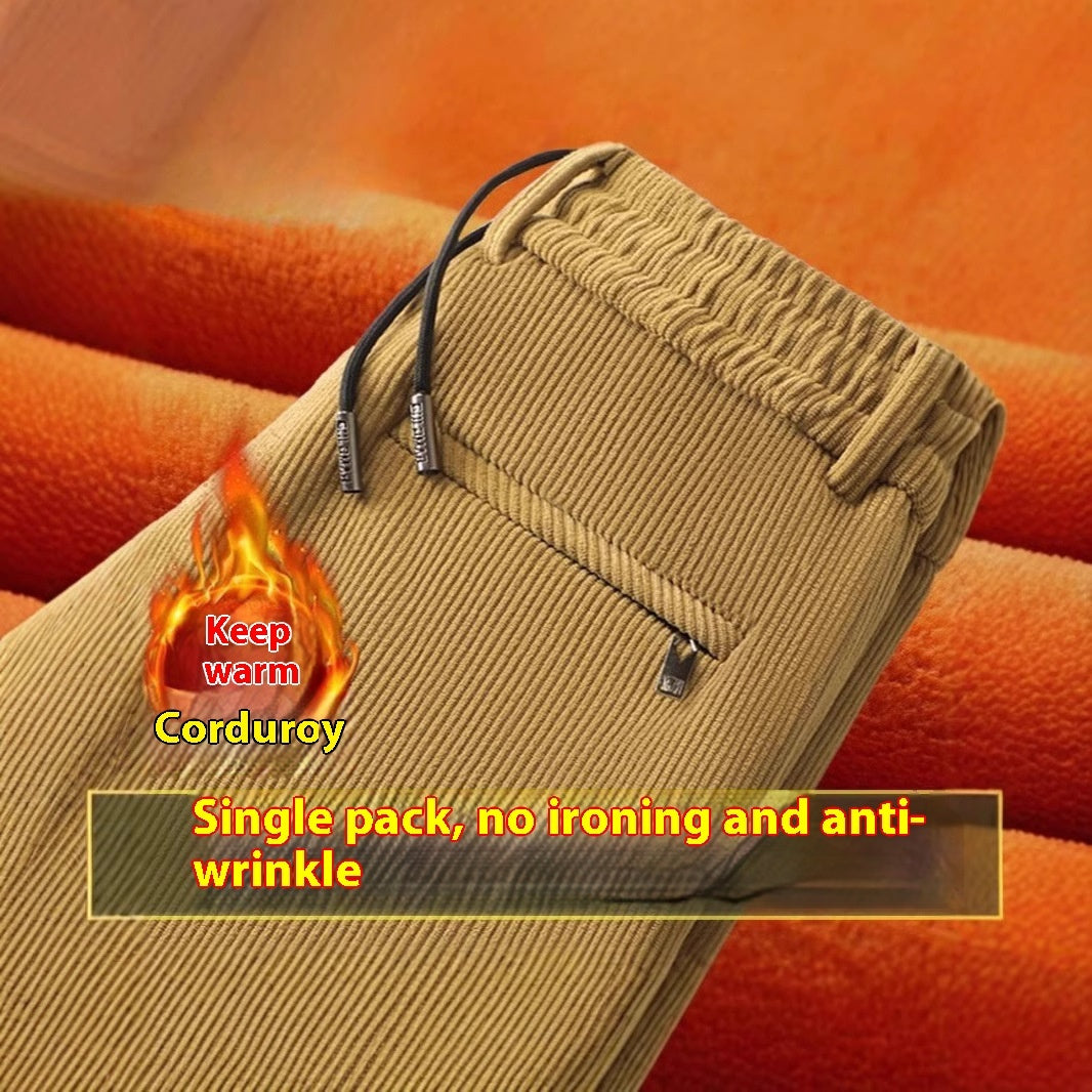 Korean Style Trendy All-matching Corduroy Pants