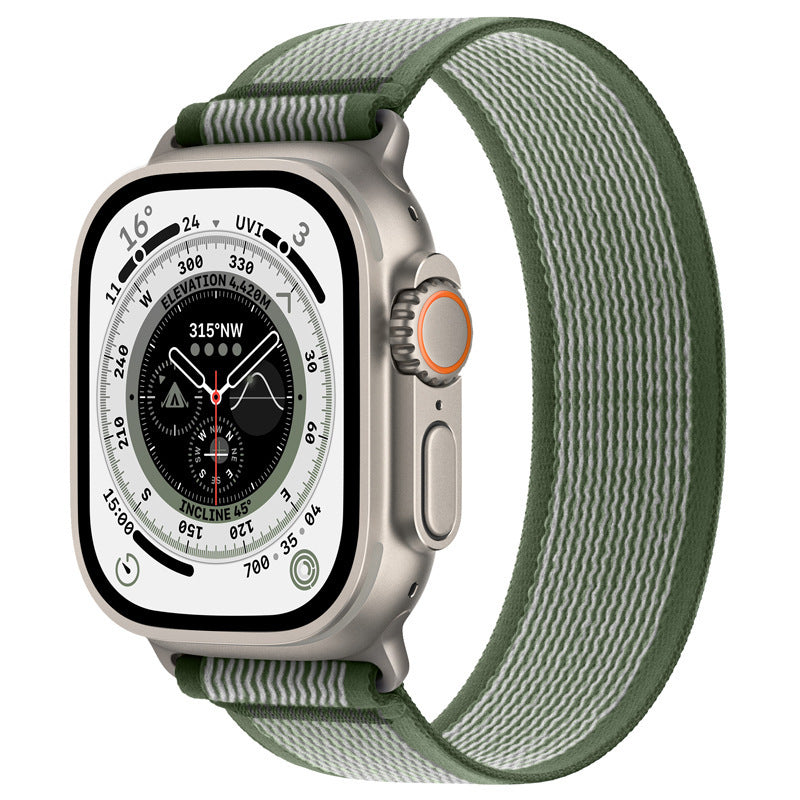 Wild Diameter Single Ring Strap Integrated Nylon Watchband