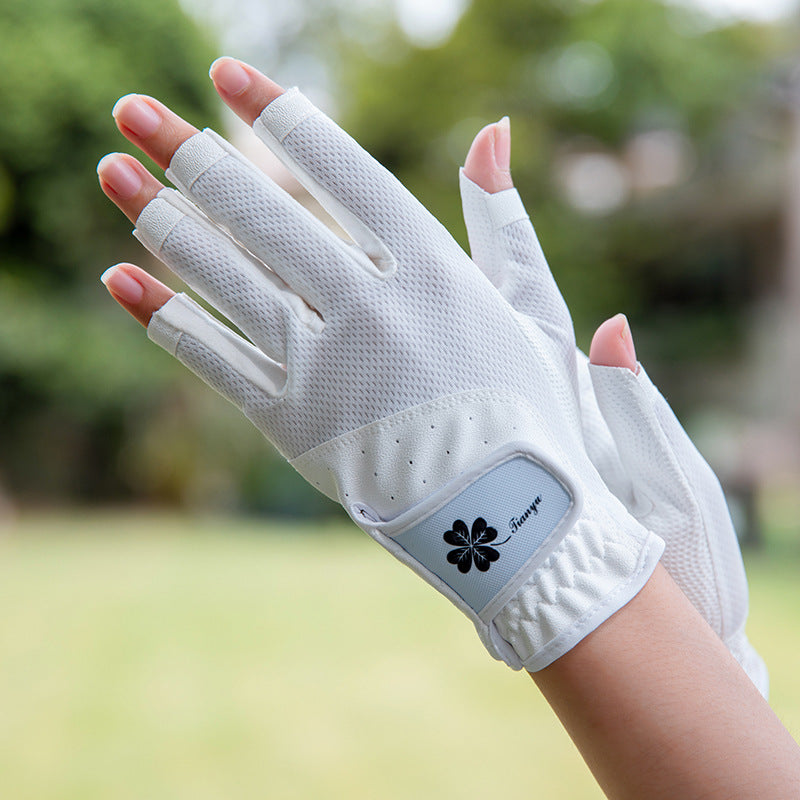 Breathable Non-slip Women's Golf Gloves