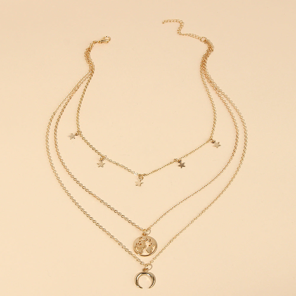 European And American Ins Style Multi-layer Necklace