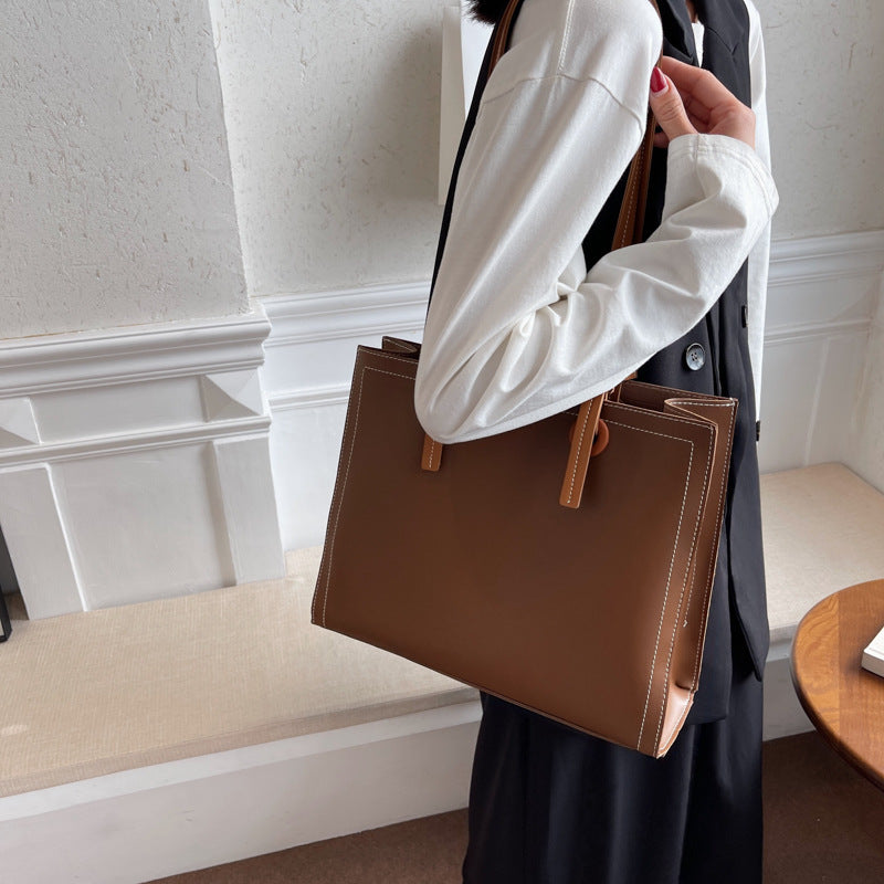 Simple Commute Shoulder Handbag Double Connector