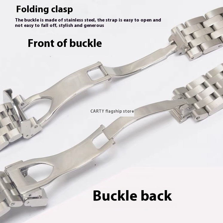 Stainless Steel Steel Chain Watch Band 20 21mm Watch Accessories