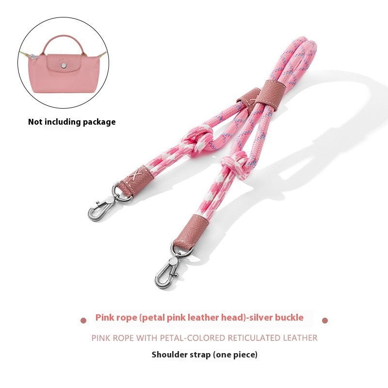 Punch-free Modification Accessories Braided Rope Shoulder Strap Crossbody Strap